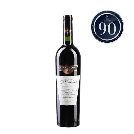 Viña La Rosa La Capitana Cabernet-Merlot Barrel Reserve 2019