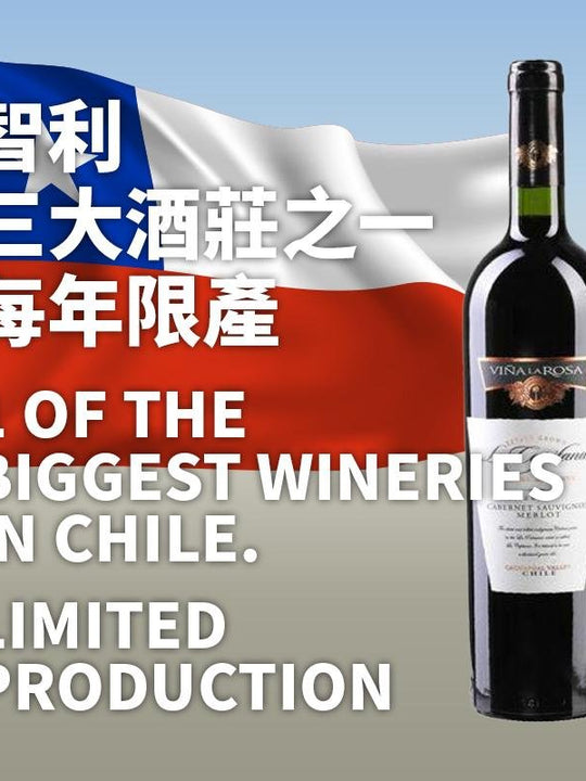 Viña La Rosa La Capitana Cabernet-Merlot Barrel Reserve 2019